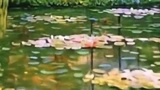 Step into the vibrant, dreamlike world of Claude Monet! 🌸✨ #Impressionism #ArtAlive