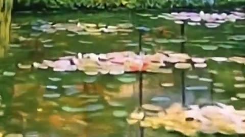 Step into the vibrant, dreamlike world of Claude Monet! 🌸✨ #Impressionism #ArtAlive