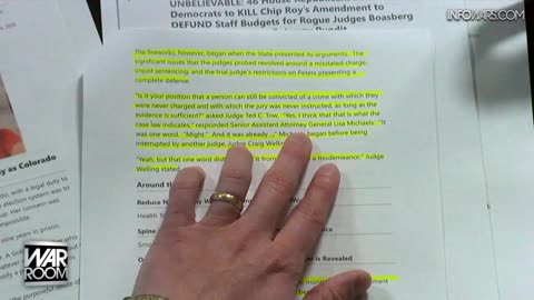 The Judicial Criminal Conduct In Tina Peters' Appeals Case