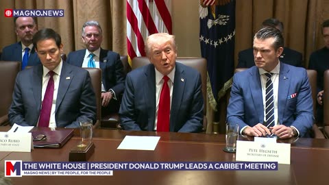 The White House | President Trump Donald Leads First Cabinet Meeting (Feb 26, 2025)