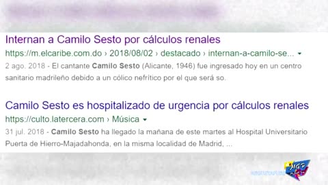 Camilo Sesto: Así fueron los últimos momentos del cantante