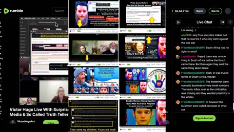 SonofEnos & Mom Lying about Nemos on VH Mossad Pedo channel? Did he Threaten her AGAIN?