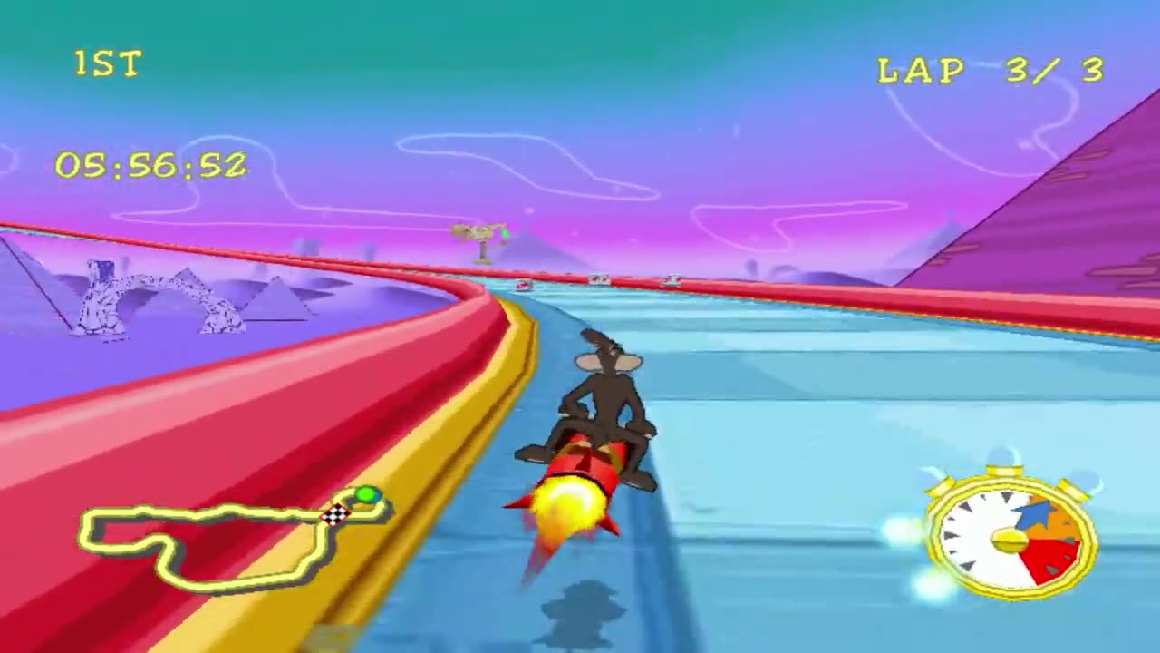 DEMUL DREAMCAST EMULATOR LOONEY TUNES SPACE RACE ON ASUS G750JS LAPTOP PICK YOUR RACER 🐰 🦆🐷🐺🐓