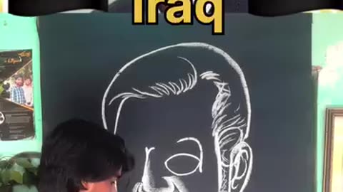 Sadam husen art