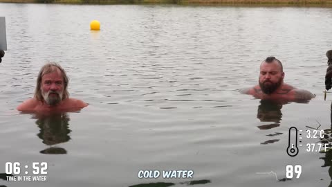 Eddie Hall and Wim Hof - STRONGMAN Becomes SUPERMAN Using The IceMan Method.