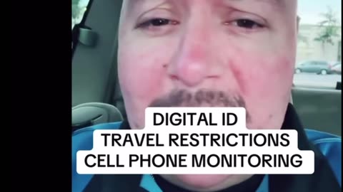 In the UK - DIGITAL ID TRAVEL RESTRICTIONS CELL PHONE MONITORING.