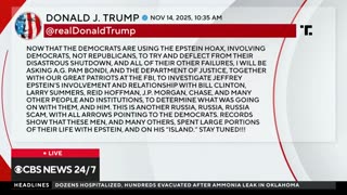 Trump Asks DOJ To Investigate Epstein Ties To Dems