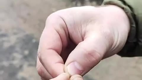 Ukrainian Sneaks Up On Sleeping Ambush Drone and Pulls the Plug on Fiber-Optic Cable