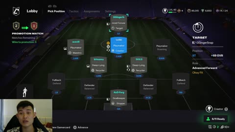 The pro clubs grind continues! Game 2