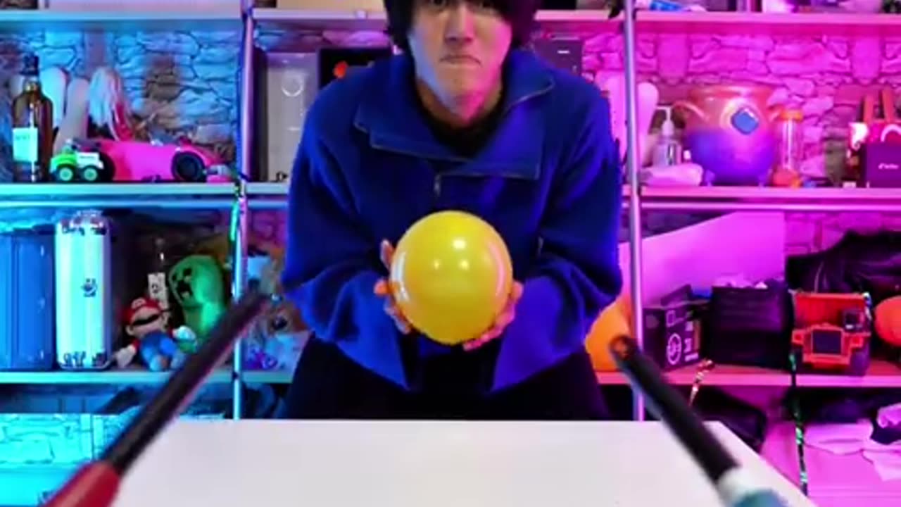 Balloon catch Challenge