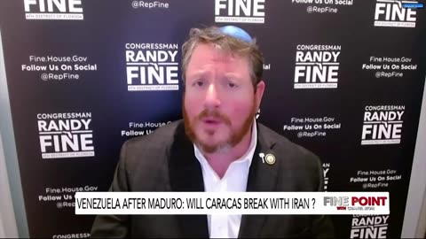 GOP Congressman (FL-6) Randy Fine discuss Iran’s role in Venezuela.