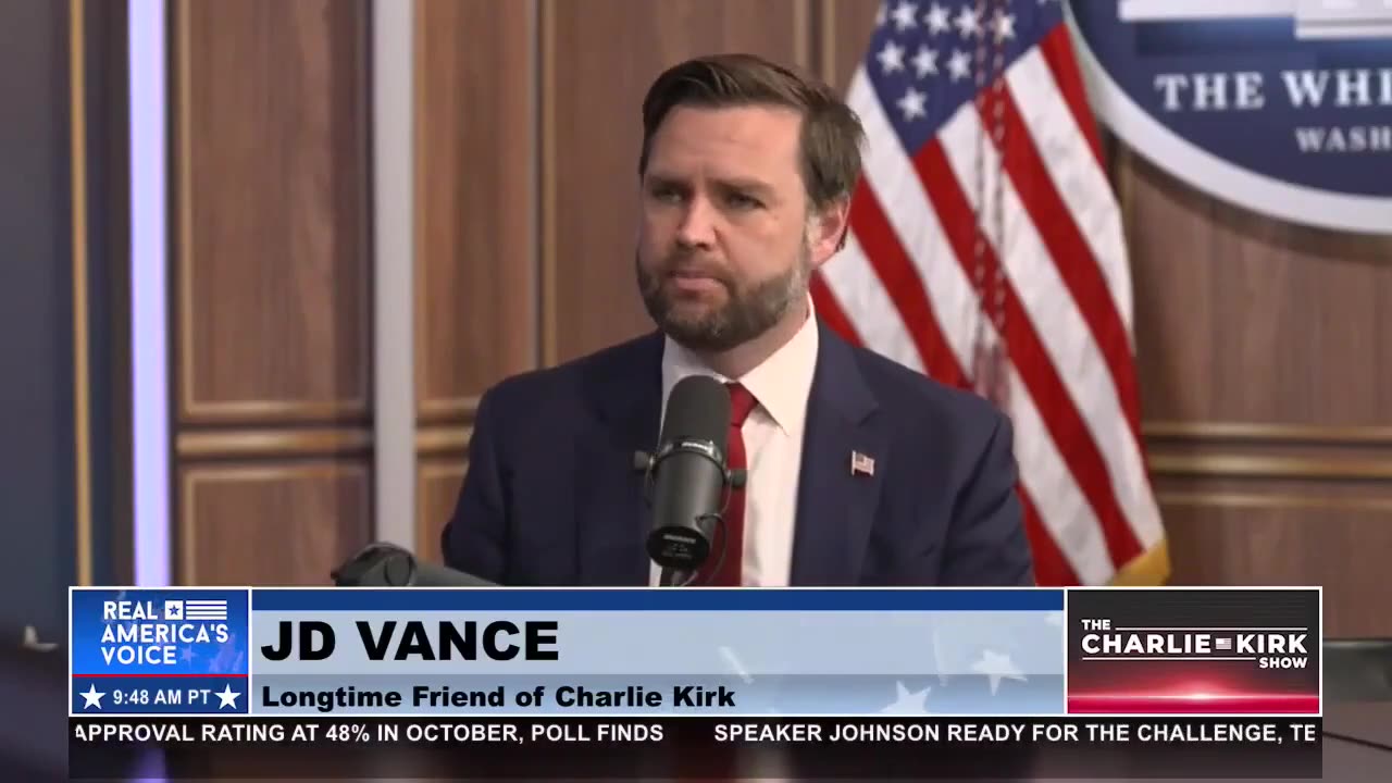 Vance on The Charlie Kirk Show