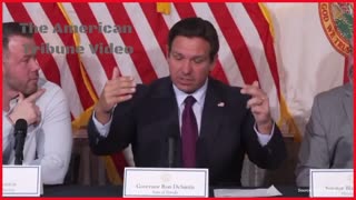 WATCH: Ron DeSantis Skewers Reporter, Defends Decision to End Property Taxes in Florida