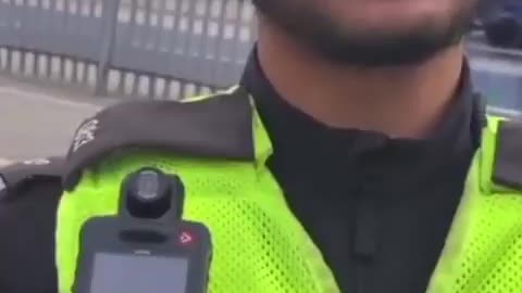 The "British" police barely speak English.