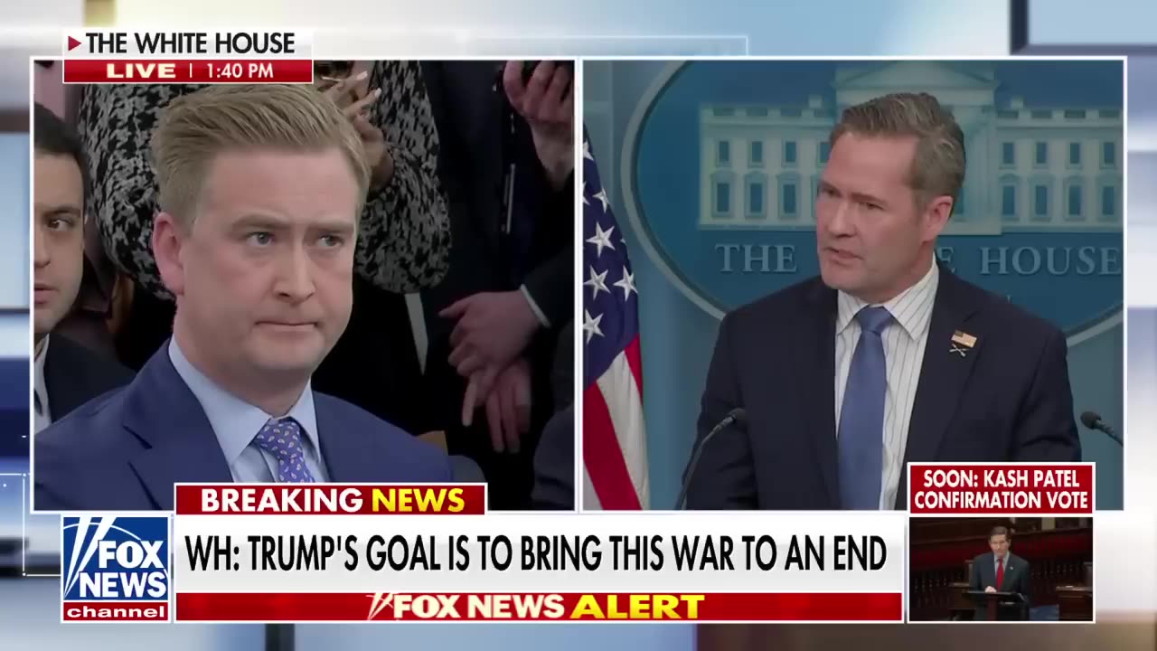 Peter Doocy: Who does Trump think is responsible for Russia-Ukraine war?