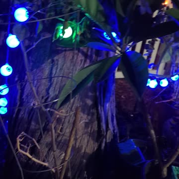 Halloween decorations Part 3C: The path and view of the tour guide