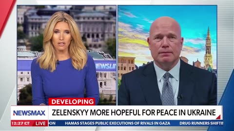 Ambassador to NATO Matthew Whitaker sent a message to Russian President Vladimir Putin