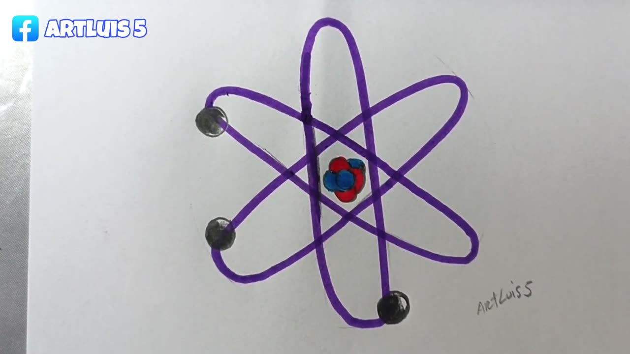 How to draw an atom