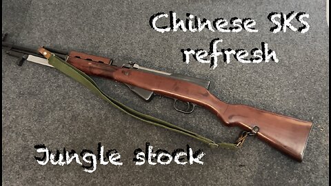 Chinese Type 56 SKS Letter Rifle - putting it back to how it was when I bought it. Jungle stock