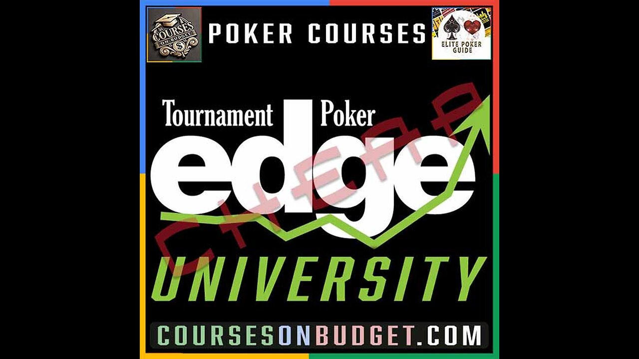 TOURNAMENT POKER EDGE UNIVERSITY