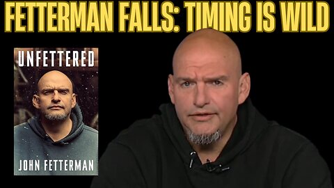 Fetterman Hospitalized After Fall: The Far Left Wants Him Dead?
