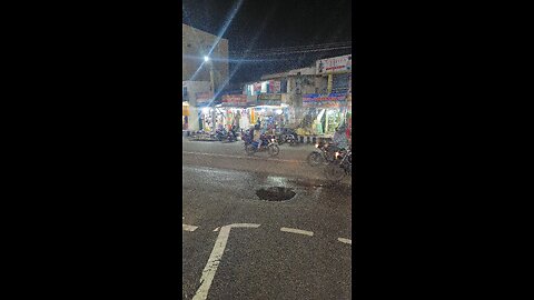 gajuwaka market evening time