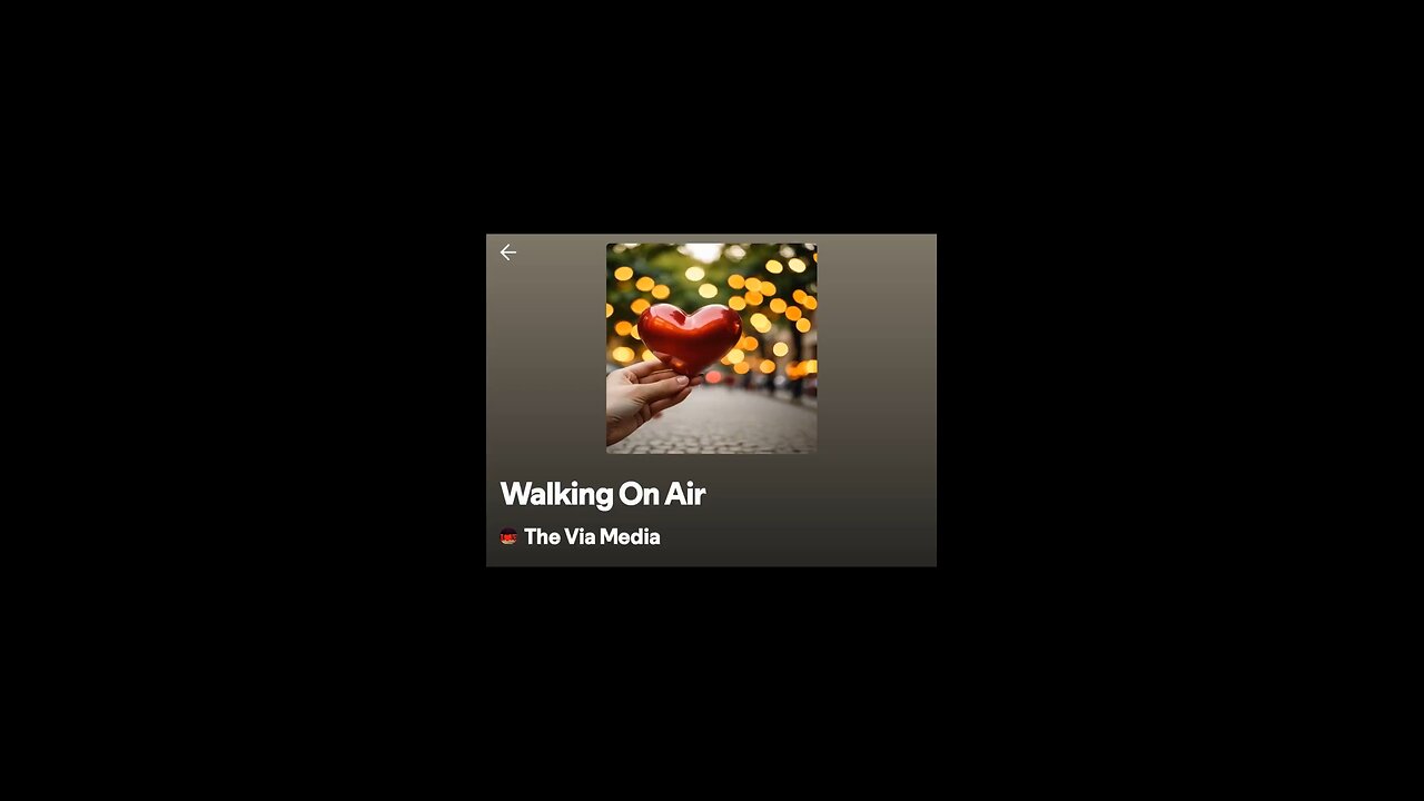 "Walking On Air" by: The Via Media