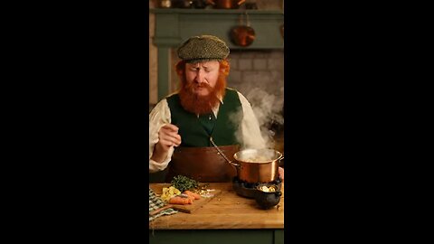 Secret Ingredient: Gold #SoraAI #AIVideo #IrishCooking #SecretIngredient #LeprechaunLife