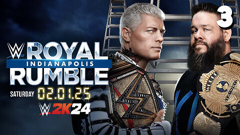 WWE 2K24 Royal Rumble February 1st 2025 - What a BRUTAL ladder match!