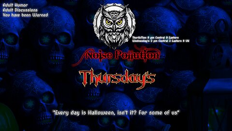 Thursday Night Noise-Spooky time starts here
