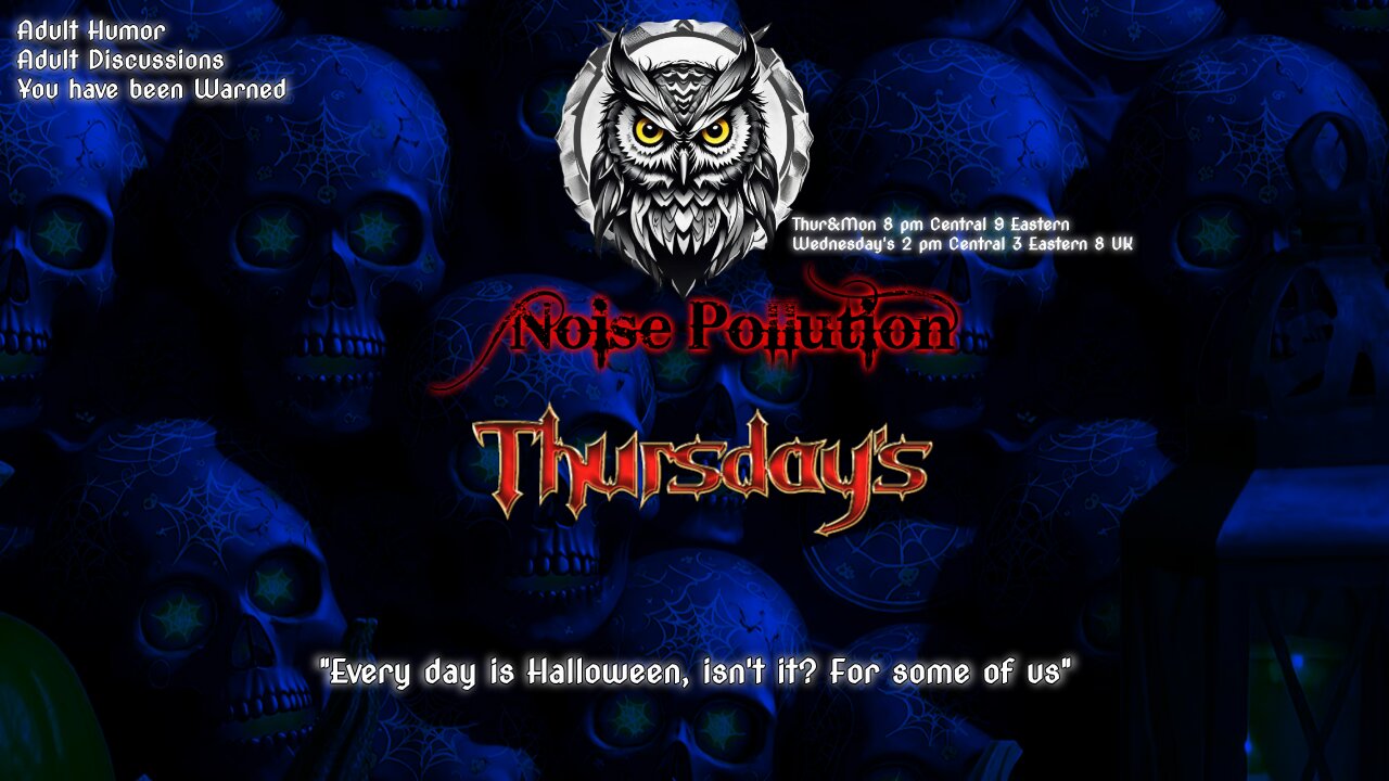 Thursday Night Noise-Spooky time starts here