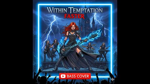 Within Temptation Faster Bass Cover – Symphonic Metal Bass Performance 🇳🇱