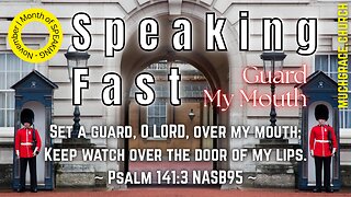 Speaking Fast : Guard My Mouth (1) | Nicholas Roberts