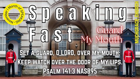 Speaking Fast (1) Guard My Mouth | Nicholas Roberts