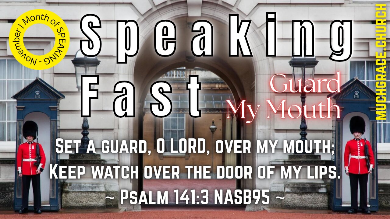 Speaking Fast (1) Guard My Mouth | Nicholas Roberts