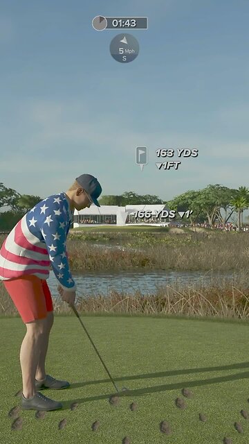 Insane Hole‑In‑One in Online Match PGA Tour 2K25