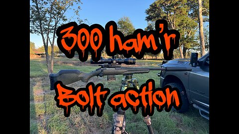 300 ham’r bolt action