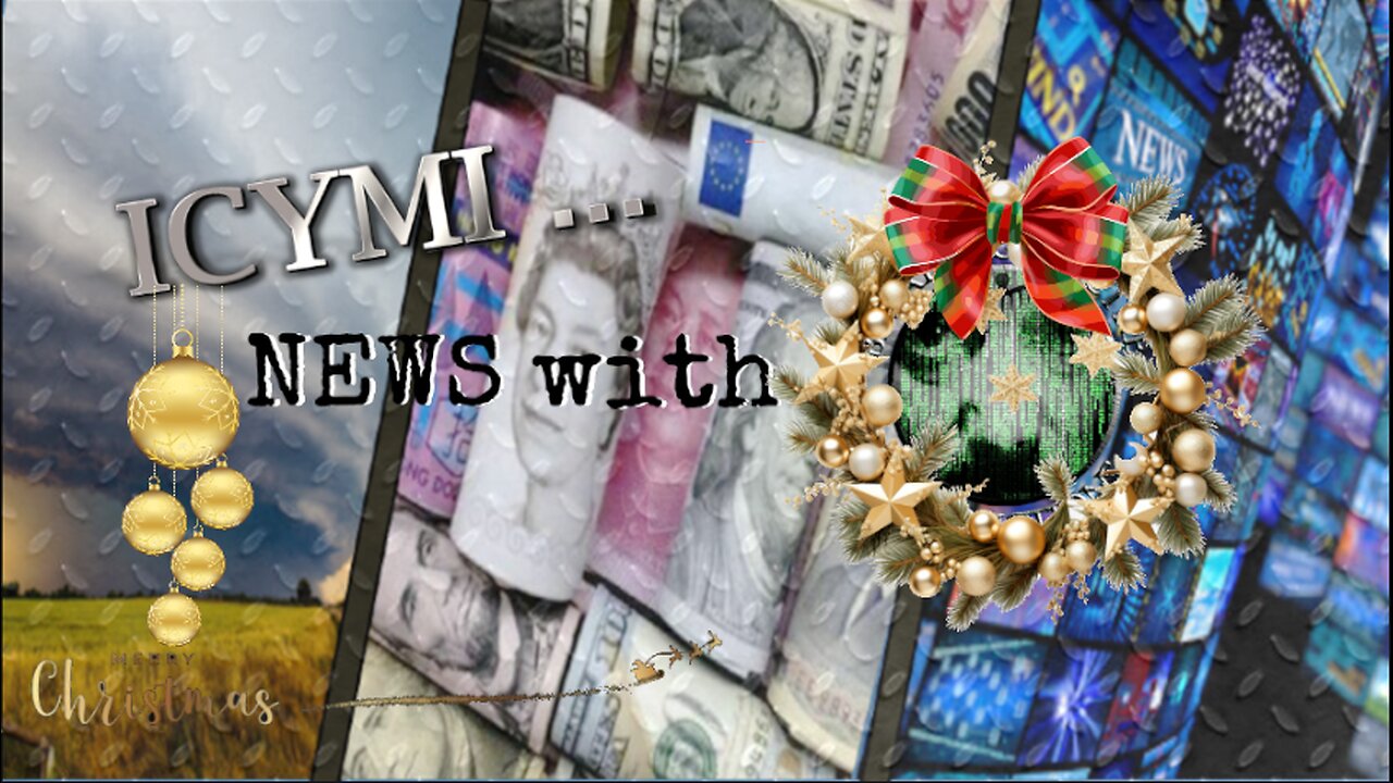 ICYMI News - 27-Dec-2024 #MinWage #TSLA #FinCEN #Debt #Chips #AI #TheFED #JoblessClaims #Energy