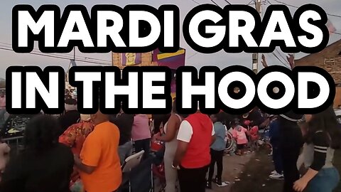 Mardi Gras Parade in Mobile, AL 2024 (The Hood Version of Mardi Gras)