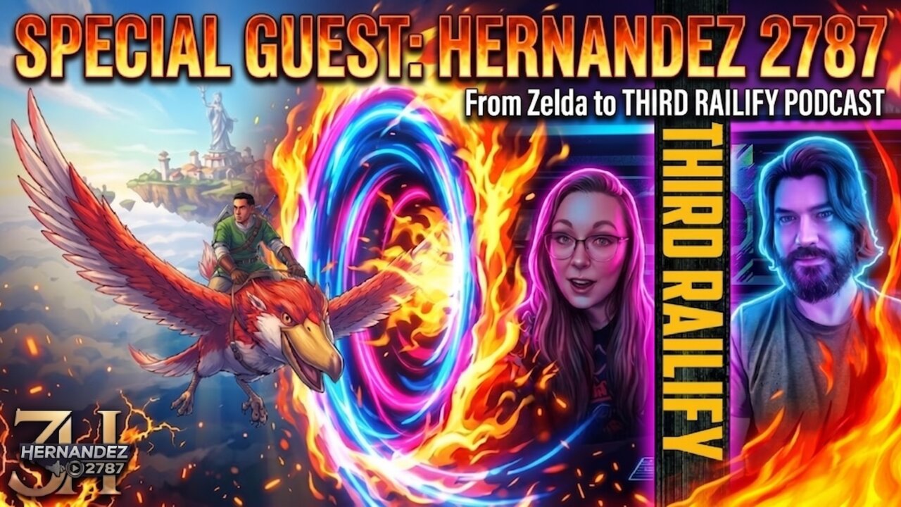 Zelda Skyward Sword HD - Part 3 and Podcast with @Third Railify and @JustGina