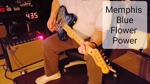 Memphis Blue Flower Power