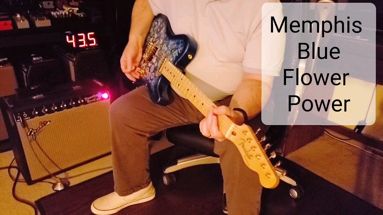 Memphis Blue Flower Power