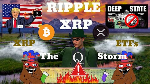 🟢🟣🟡 $XRP & $BTC - The Storm. So It Begins. 🟡🟣🟢