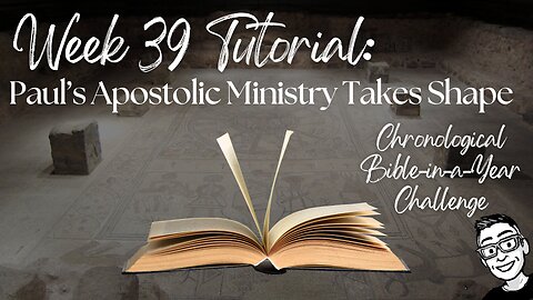 Week 39 Tutorial: Paul's Ministry Takes Shape (Acts 17–19; 1 & 2 Thessalonians; 1 Corinthians)