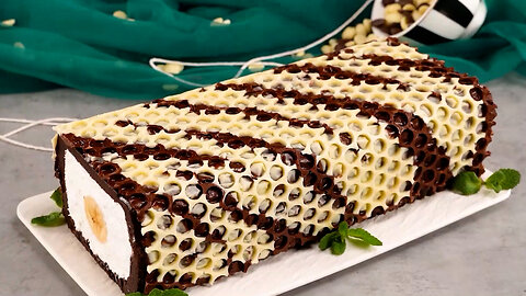 🍌✨ Irresistible Banana Chocolate Mousse Cake – A Dreamy Dessert! 🍫🍰