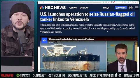 US SEIZES RUSSIAN FLAGGED TANKER, WW3 FEARS ERUPT | Tim Pool