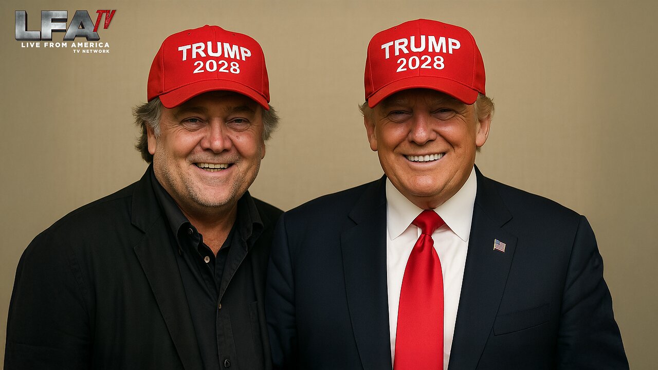 BANNON: TRUMP WILL GET ANOTHER TERM!