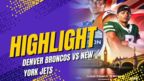 Denver broncos vs New york jets Highlights TODAY | 2025 NFL Season