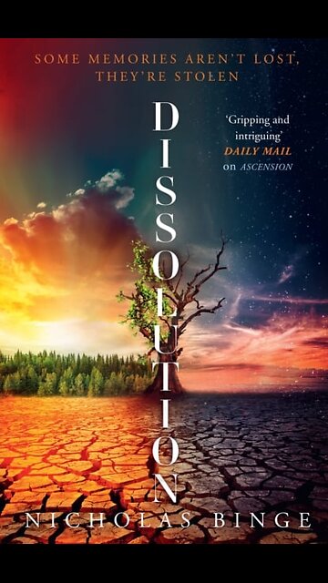 Dissolution by Nicholas Binge my Science Fiction book of the home