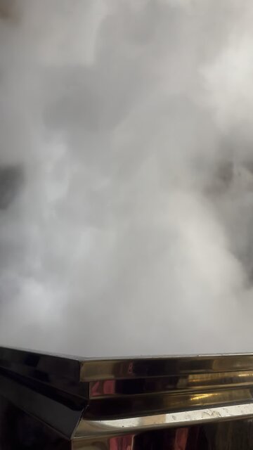 Spending the evening boiling sap 🍁💦